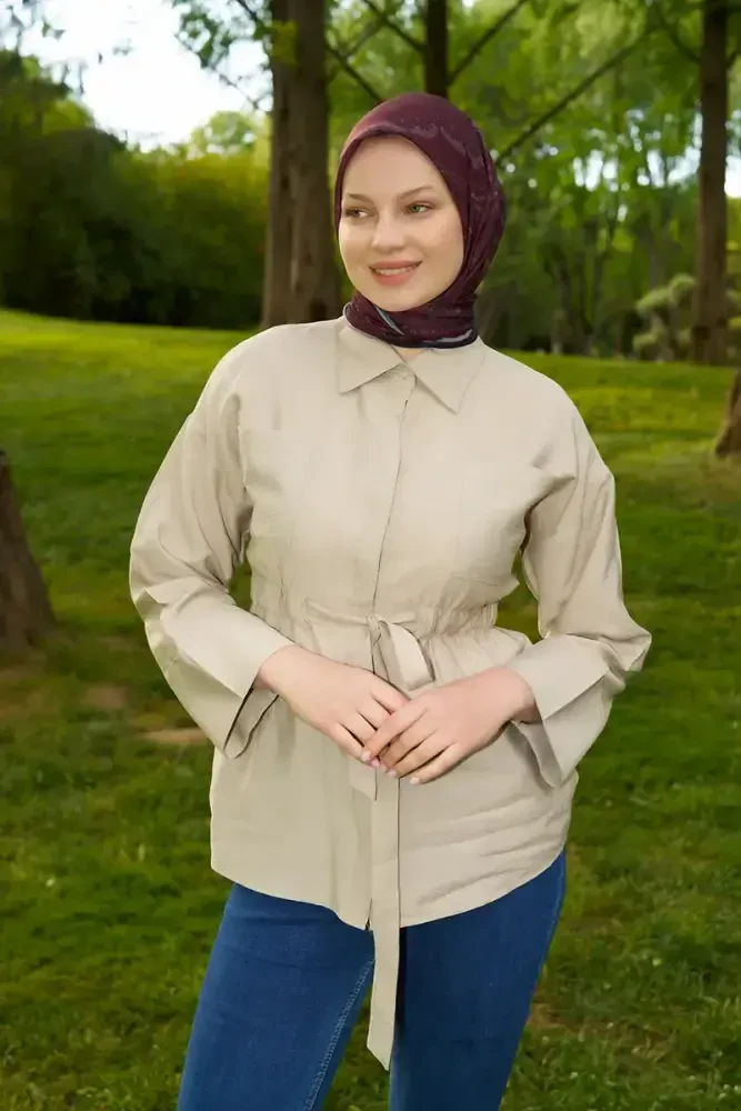 Rustic Mistral Desen Eşarp - Bordo - MADAME POLO