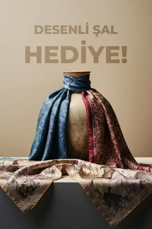Desenli Hediye Şal 