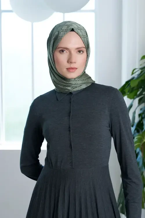 Timeless Koleksiyonu Kare Desen - Çağla 