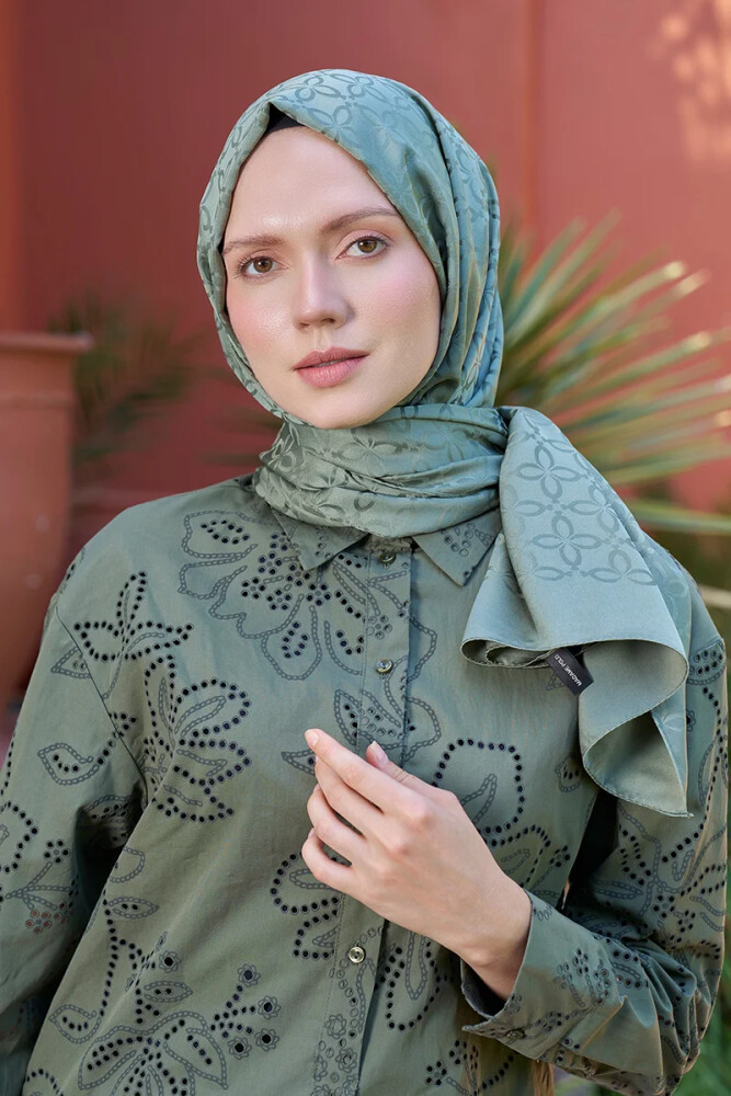 Timeless Koleksiyonu Yonca Desen - Çağla - MADAME POLO