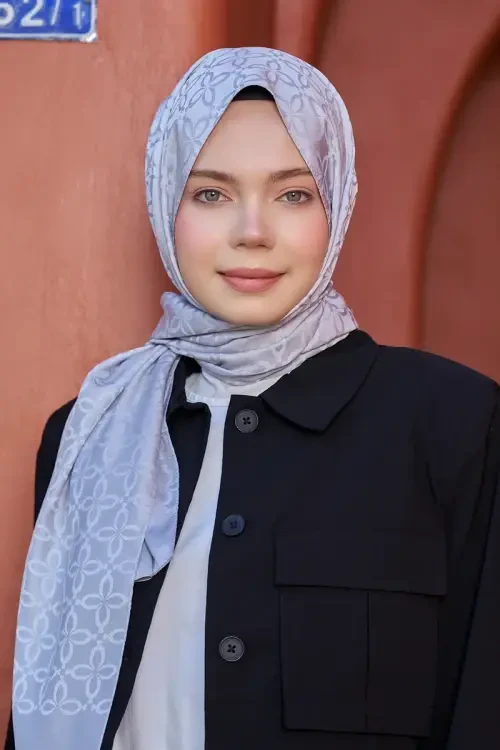 Timeless Koleksiyonu Yonca Desen - Gümüş 