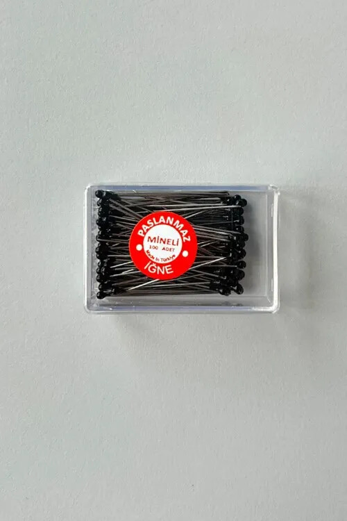 Toplu İğne - Siyah - MADAME POLO